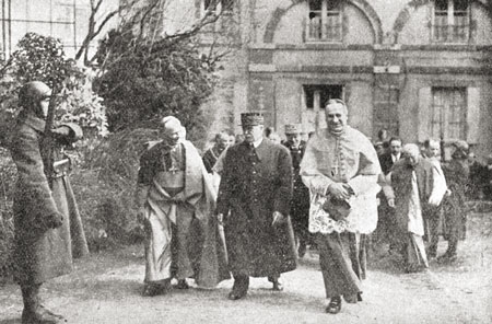 Maarschalk Pétain op bezoek in Le Puy