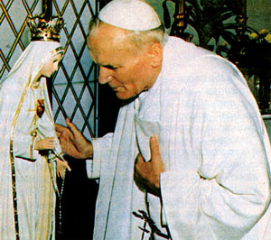 Joannes Paulus II en Onze-Lieve-Vrouw van Fatima