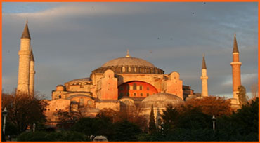 Schitterende basiliek van Constantinopel