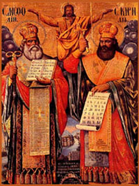 HH. Cyrillus en Methodius