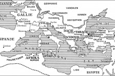 De Romeinse wereld in de vierde eeuw