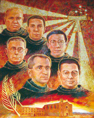 De minderbroeders-conventuelen Alfonso, Miguel, Modesto, Dionisio, Francisco en Pedro werden op 20 juli 1936 uit hun klooster in Granollers bij Barcelona verjaagd. Zij weigerden hun geloof af te zweren en werden vermoord op verschillende tijdstippen tussen eind juli en begin september.