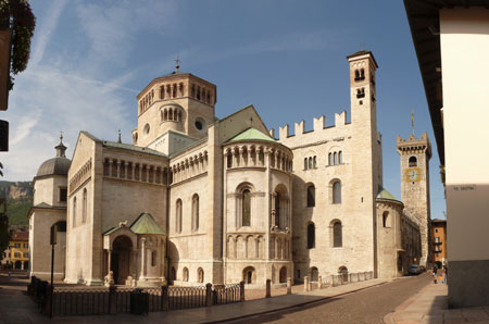 De kathedraal van San Vigilio in Trente