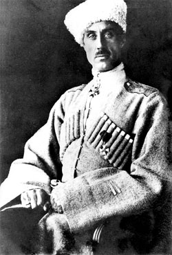 Generaal baron Wrangel (1878-1928). 