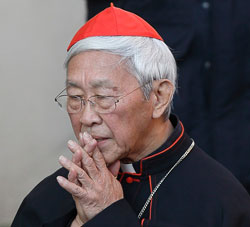 Kardinaal Joseph Zen Ze-kiun, de moedige verdediger van de ondergrondse katholieken.