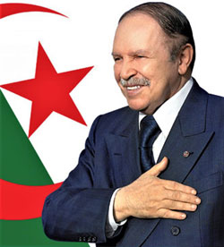 Abdelaziz Bouteflika in betere tijden.
