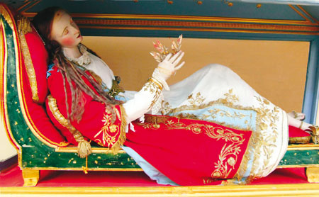 Schrijn van Sint-Philomena Schrijn van Sint-Philomena