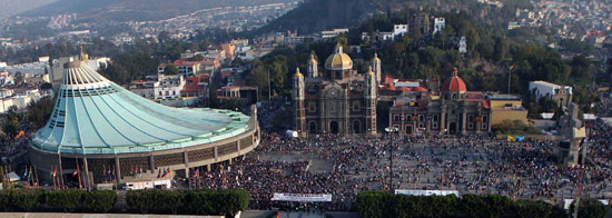 Nieuwe basiliek van Guadalupe