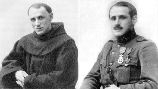 Edouard-Martial Lekeux, , franciscaan en artillerieofficier.