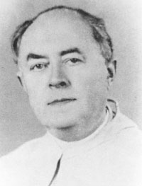 De norbertijn pater Basiel Vanmaele, initiatiefnemer van de Eucharistische Kruistocht in Vlaanderen.