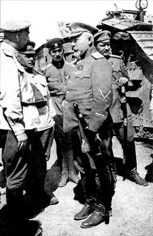 Generaal Denikin ( 1872-1947 ). 