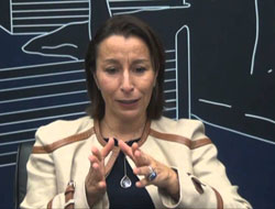 Kolonel Caroline Galactéros, directeur aan de Ecole de Guerre.