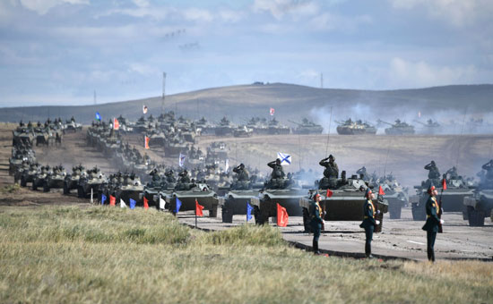 De Russische militaire manoeuvres in het kader van Vostok 2018 waren de grootste sinds de USSR in 1981 Zapad 1981 organiseerde, aldus minister van Defensie Sergej Sjojgoe.