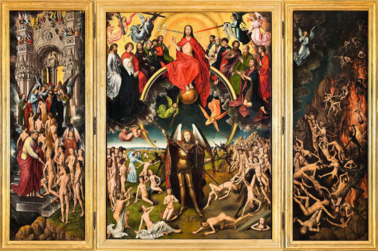 Het Laatste Oordeel door Hans Memling.