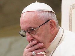 Paus Franciscus.