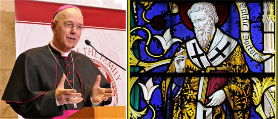 In de vierde eeuw was de H. Athanasius, patriarch van Alexandrië, de enige bisschop die stand hield tegen het arianisme dat heel de Kerk in zijn greep had. Vandaag is Mgr. Schneider de enige bisschop die, tegen de Verklaring van Abu Dhabi in, het ware katholiek geloof verdedigt.