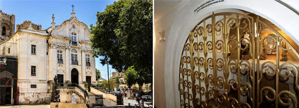 Het huis in Lissabon waar de latere heilige geboren werd, is nu een kerk: de Igreja de Santo António de Lisboa. Ze staat vlakbij de kathedraal in het oude hart van de stad en wordt nog altijd door tienduizenden gelovigen bezocht. De crypte markeert de plek waar de grote volksheilige het levenslicht zag.