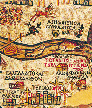 Kaart van Madaba
