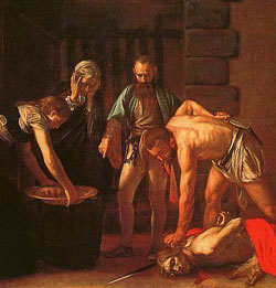 Martelaarschap van Joannes de Doper Martelaarschap van Joannes de Doper