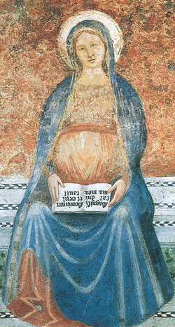 Maagd van het Magnificat Maagd van het Magnificat