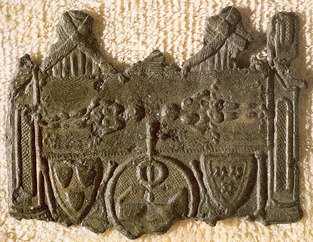 Loden pelgrimsmedaille van Cluny.