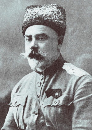 Generaal Denikin, « een groot Russisch patriot ».