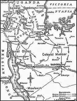 De veldtocht van Tabora, een groot militair succes voor het Belgisch-Congolese leger. 