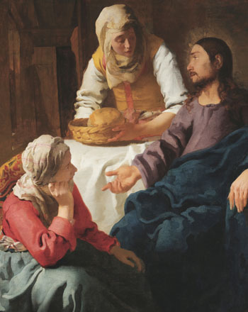 Jésus chez Marthe et Marie